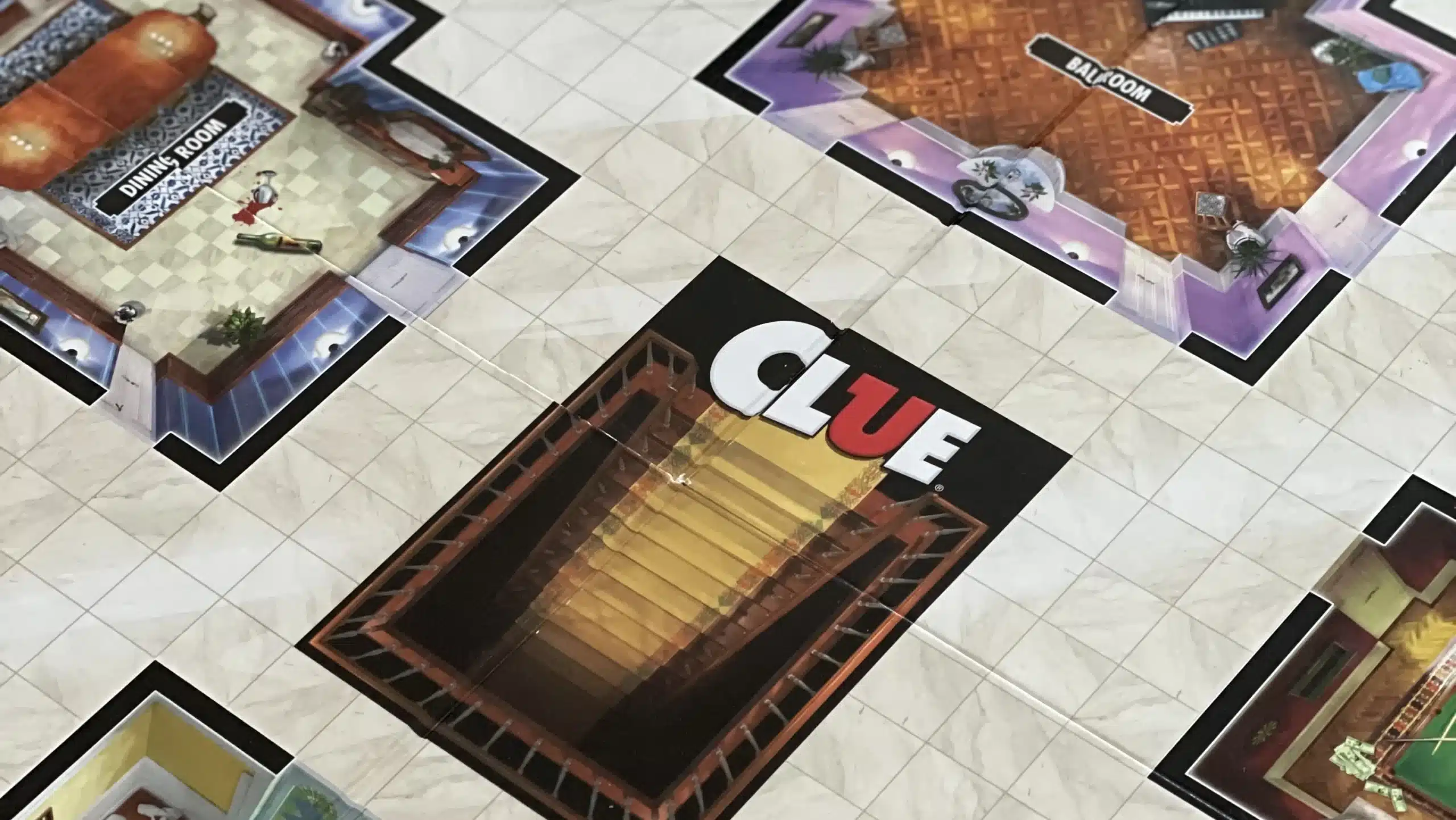 Retro clue game