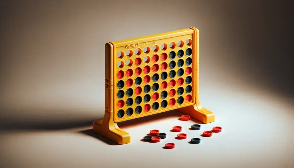 picture of the original connect4 game